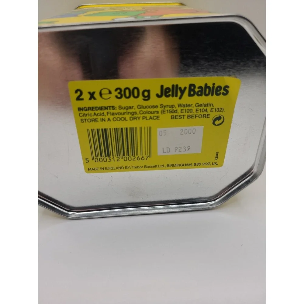 Vintage 1999 Jelly Babies Bassett's Tin‎